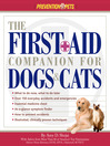 Cover image for The First-Aid Companion for Dogs & Cats